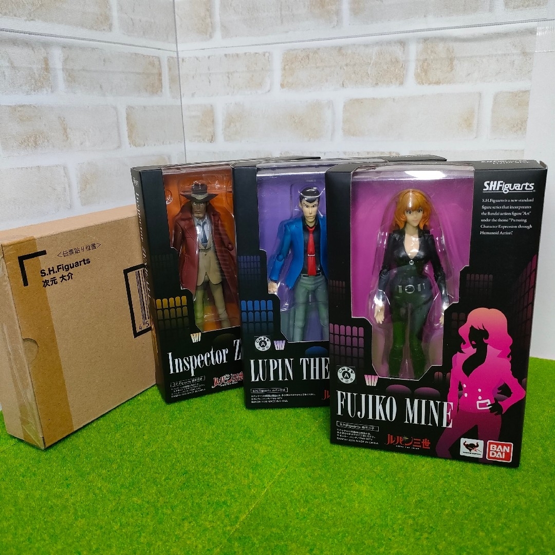 S.H.Figuarts ルパン三世 峰不二子 次元大介 銭形警部 S.H.Figuarts ルパン三世 峰不二子 次元大介 銭形警部