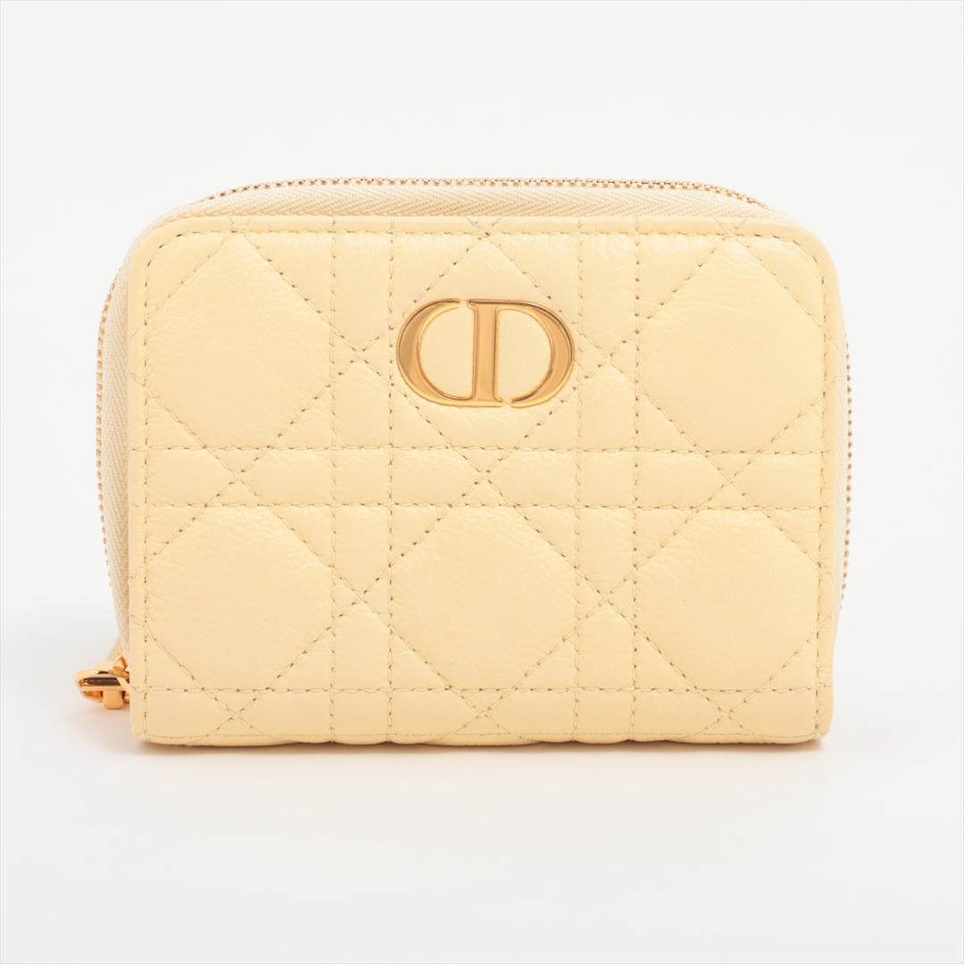 Dior - ディオール スカーレット レザー  イエロー レディース コンパクトウォレ
