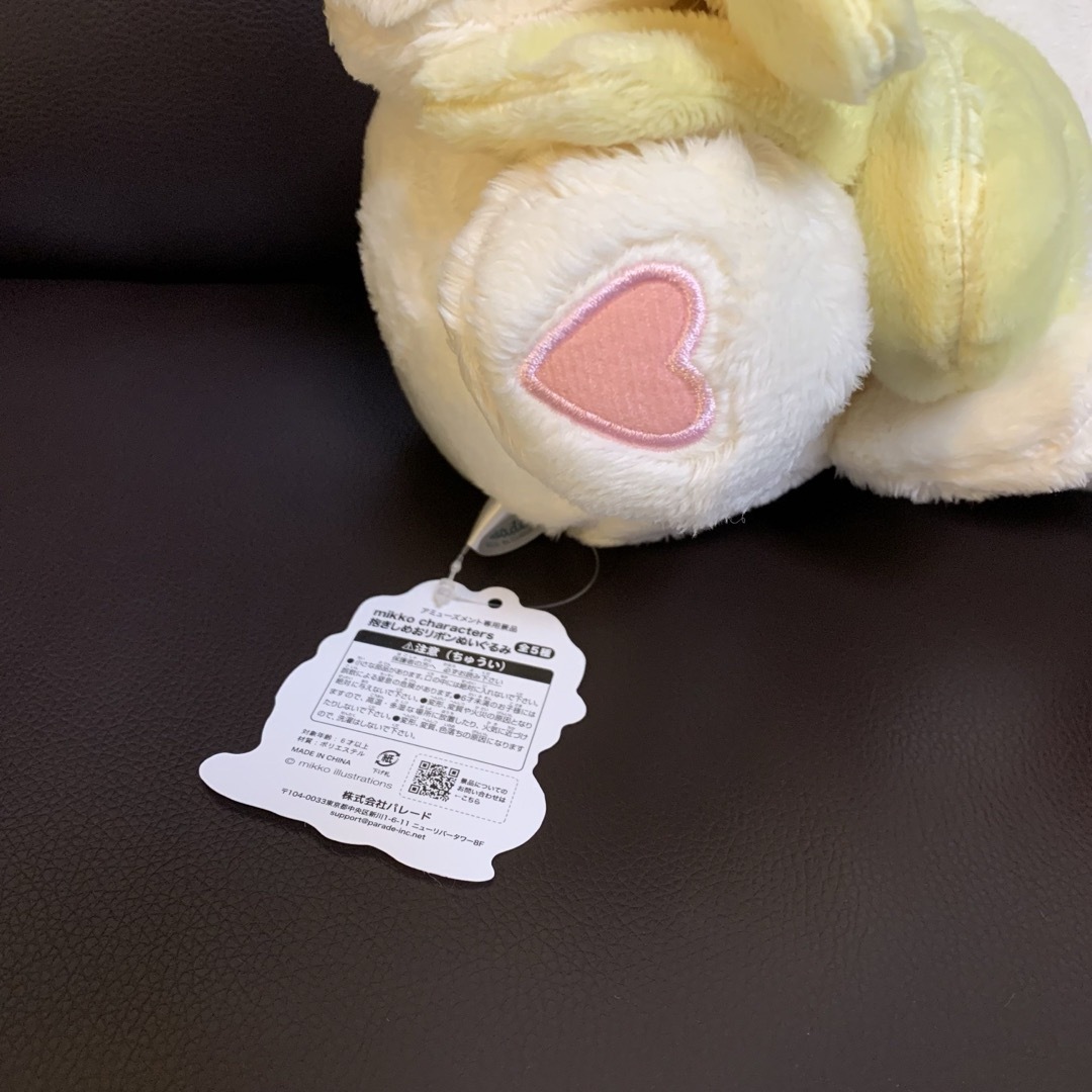 mikko characters 抱きしめおリボンマスコット 1種 1点 ナッツ mikko characters 抱きしめおリボンマスコット 1種 1点 ナッツ