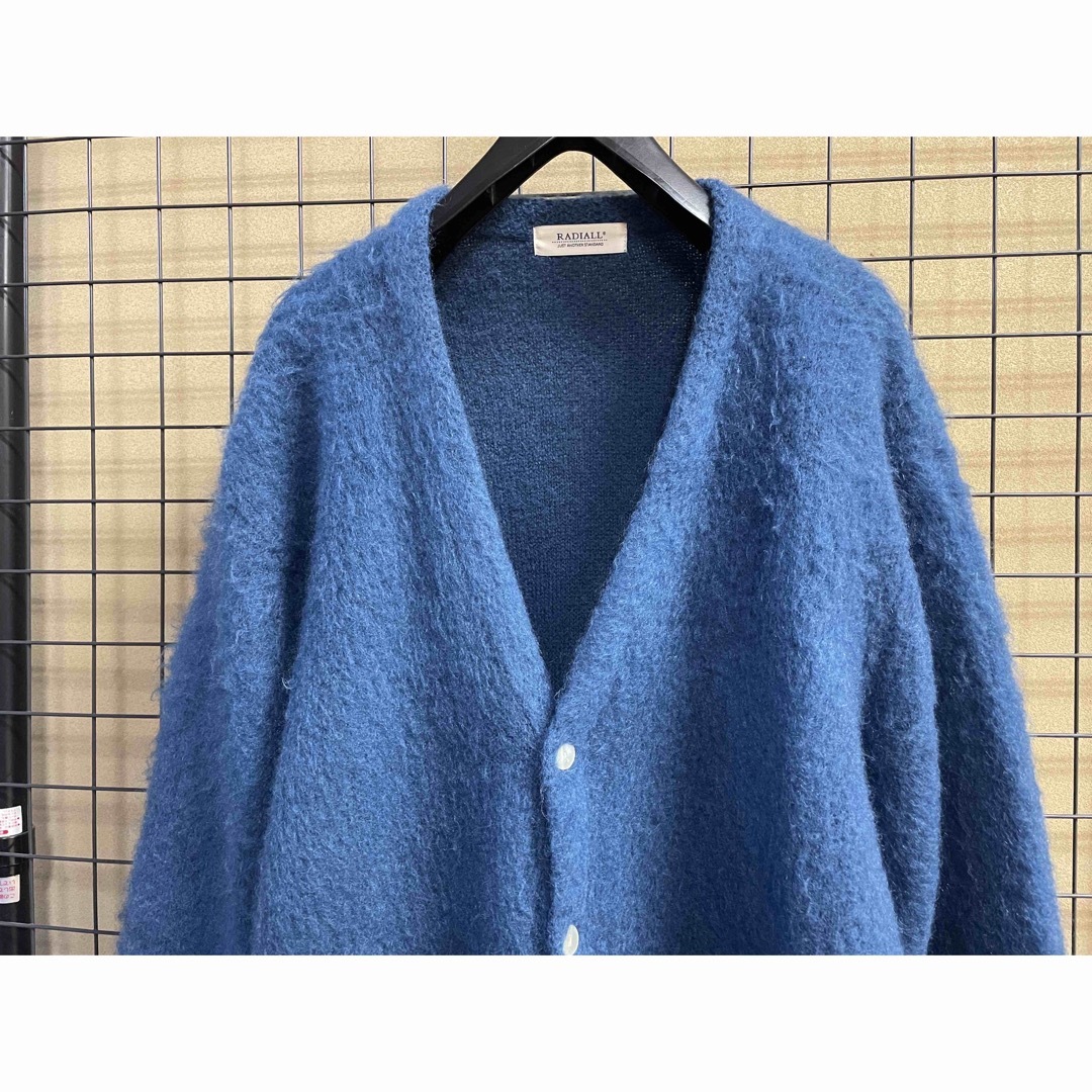 RADIALL ラディアル ROOT DOWN モヘアカーディガン MOHAIR RADIALL ラディアル ROOT DOWN モヘアカーディガン MOHAIR