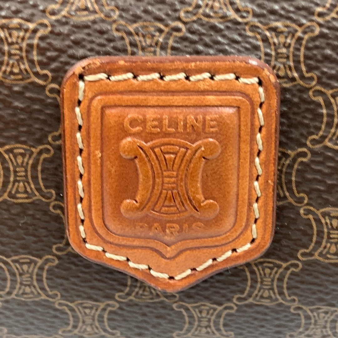 CELINE - 〇〇CELINE セリーヌ マカダム柄 ミニボストンバッグ CELINE - 〇〇CELINE セリーヌ マカダム柄 ミニボストンバッグ