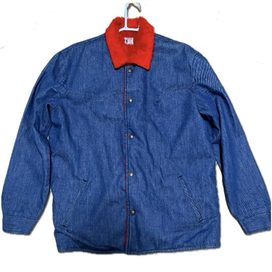 Levi's - Levi's サドルマン ジャケット 赤ボア 復刻 LVC コート Levi's - Levi's サドルマン ジャケット 赤ボア 復刻 LVC コート
