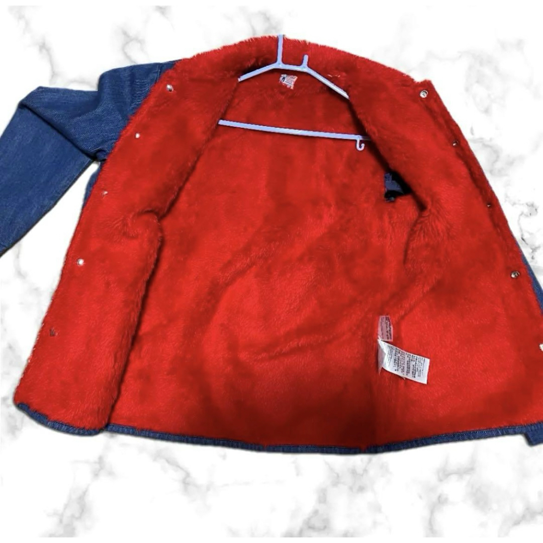 Levi's - Levi's サドルマン ジャケット 赤ボア 復刻 LVC コート Levi's - Levi's サドルマン ジャケット 赤ボア 復刻 LVC コート