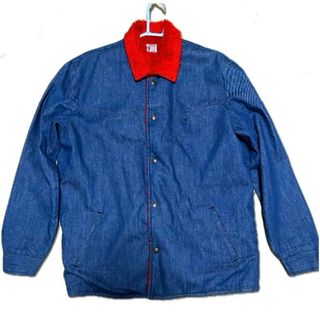 Levi's - Levi's サドルマン ジャケット 赤ボア 復刻 LVC コート Levi's - Levi's サドルマン ジャケット 赤ボア 復刻 LVC コート