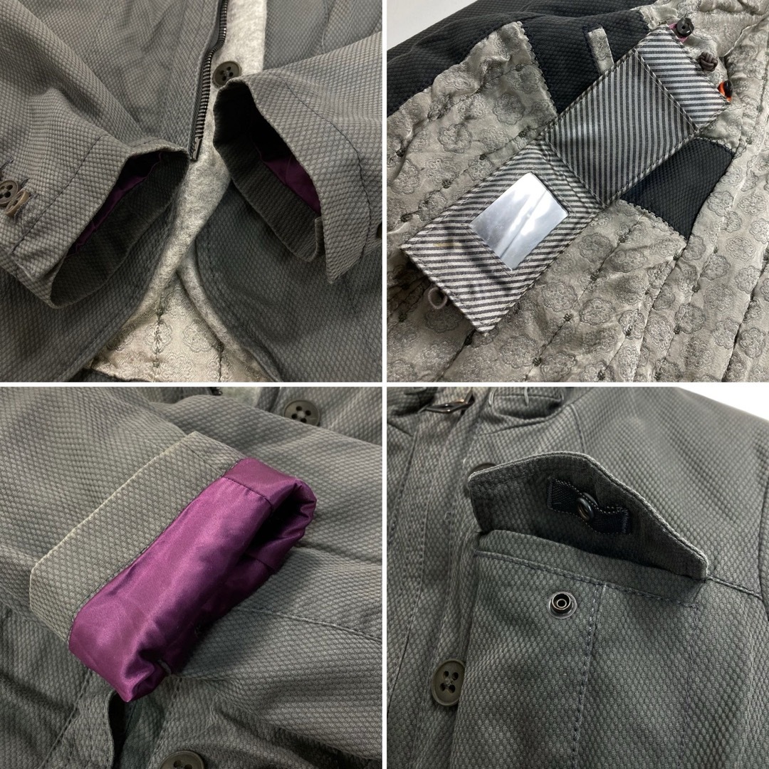 HUGO BOSS - 11T388☆ HUGO BOSS 2WAY ブルゾン ジャケット