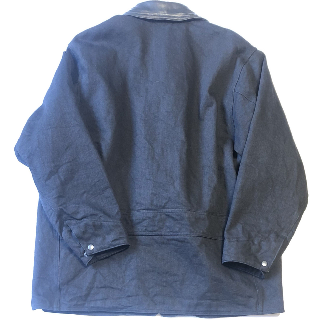 COMOLI - comoli 24aw デニム レザー ワークジャケット size 2 COMOLI - comoli 24aw デニム レザー ワークジャケット size 2