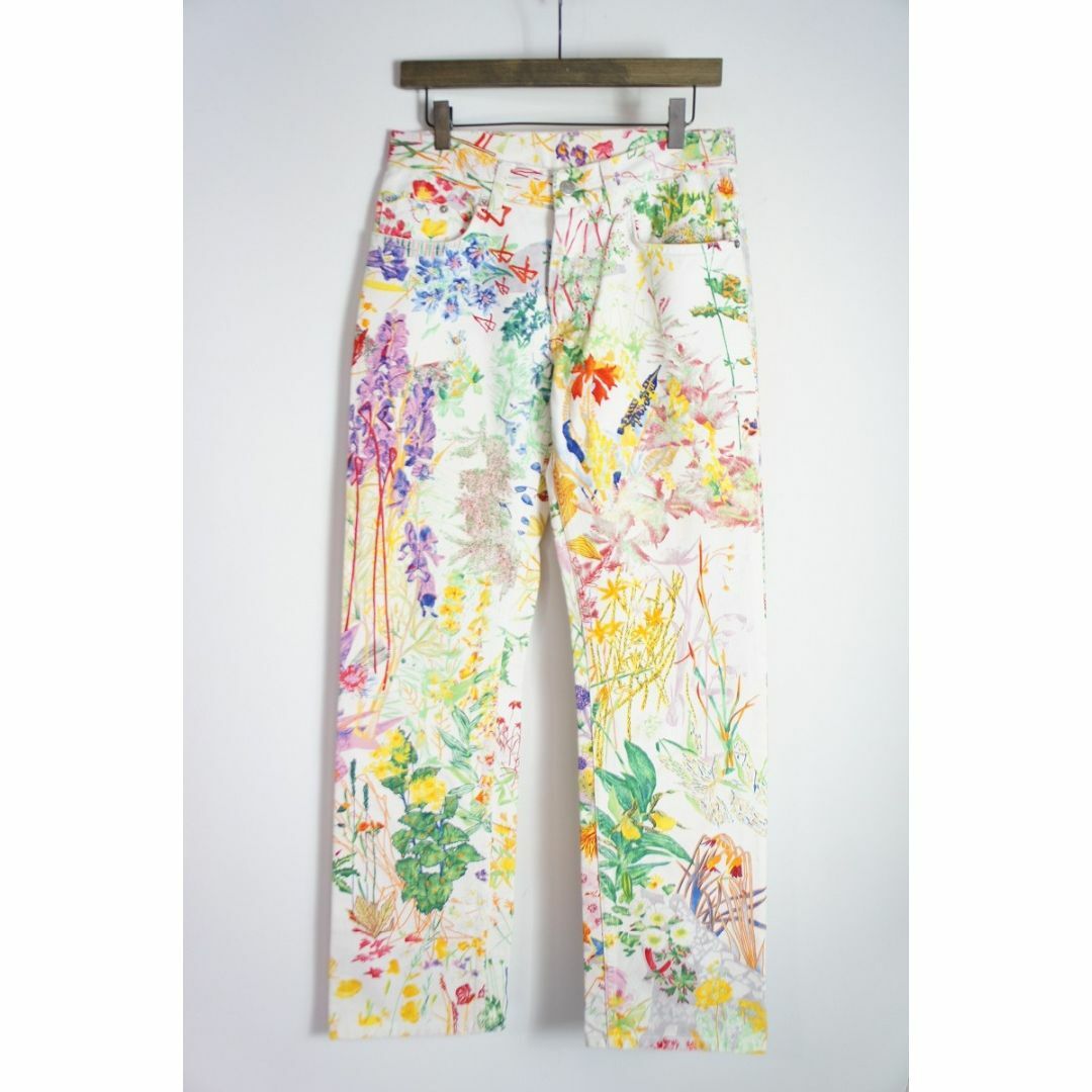HELMUT LANG - 希少 美品05SS HELMUT LANG フラワーペイント HELMUT LANG - 希少 美品05SS HELMUT LANG フラワーペイント