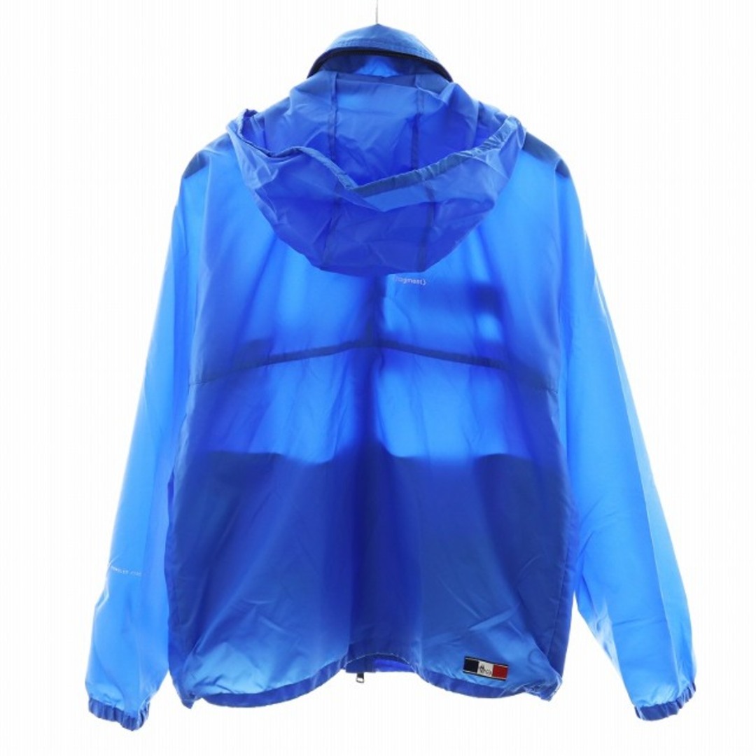 MONCLER パーカー ジップアップ ロゴ ナイロン 3 M 青 MONCLER パーカー ジップアップ ロゴ ナイロン 3 M 青
