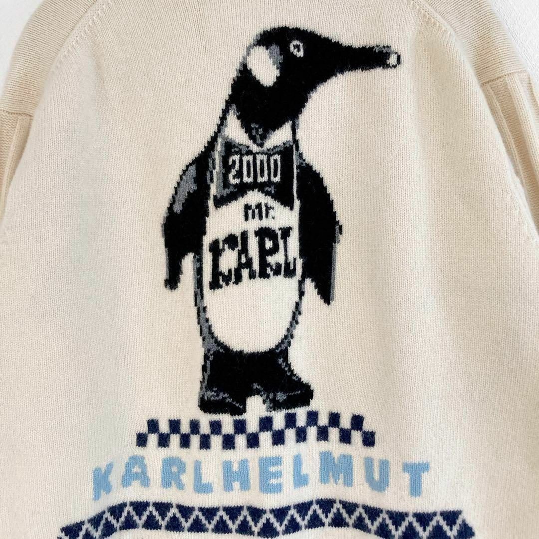 Karl Helmut - カールヘルム ペンギン ニット カーディガン F Karl Helmut - カールヘルム ペンギン ニット カーディガン F