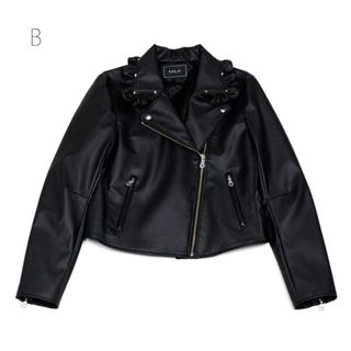 MILK - MILKレオパード ヒョウ柄 豹柄 ライダース ジャケットの MILK - MILKレオパード ヒョウ柄 豹柄 ライダース ジャケットの