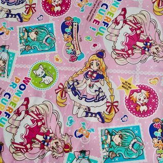 プリキュア★わんだふるぷりきゅあ！★オックス生地(生地/糸)
