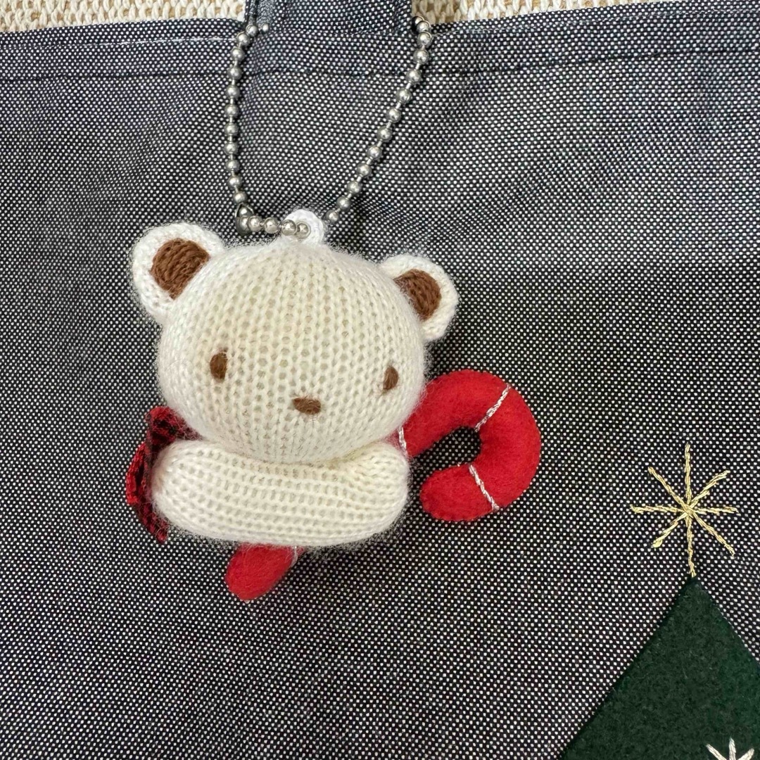 familiar - ファミリア クリスマスデザイン トートバッグ familiar - ファミリア クリスマスデザイン トートバッグ