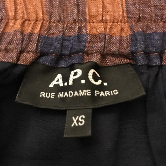 A.P.C(アーペーセー)のまいたんこぶ様専用  ◆A.P.C.◆  チェック スカート レディースのスカート(ミニスカート)の商品写真