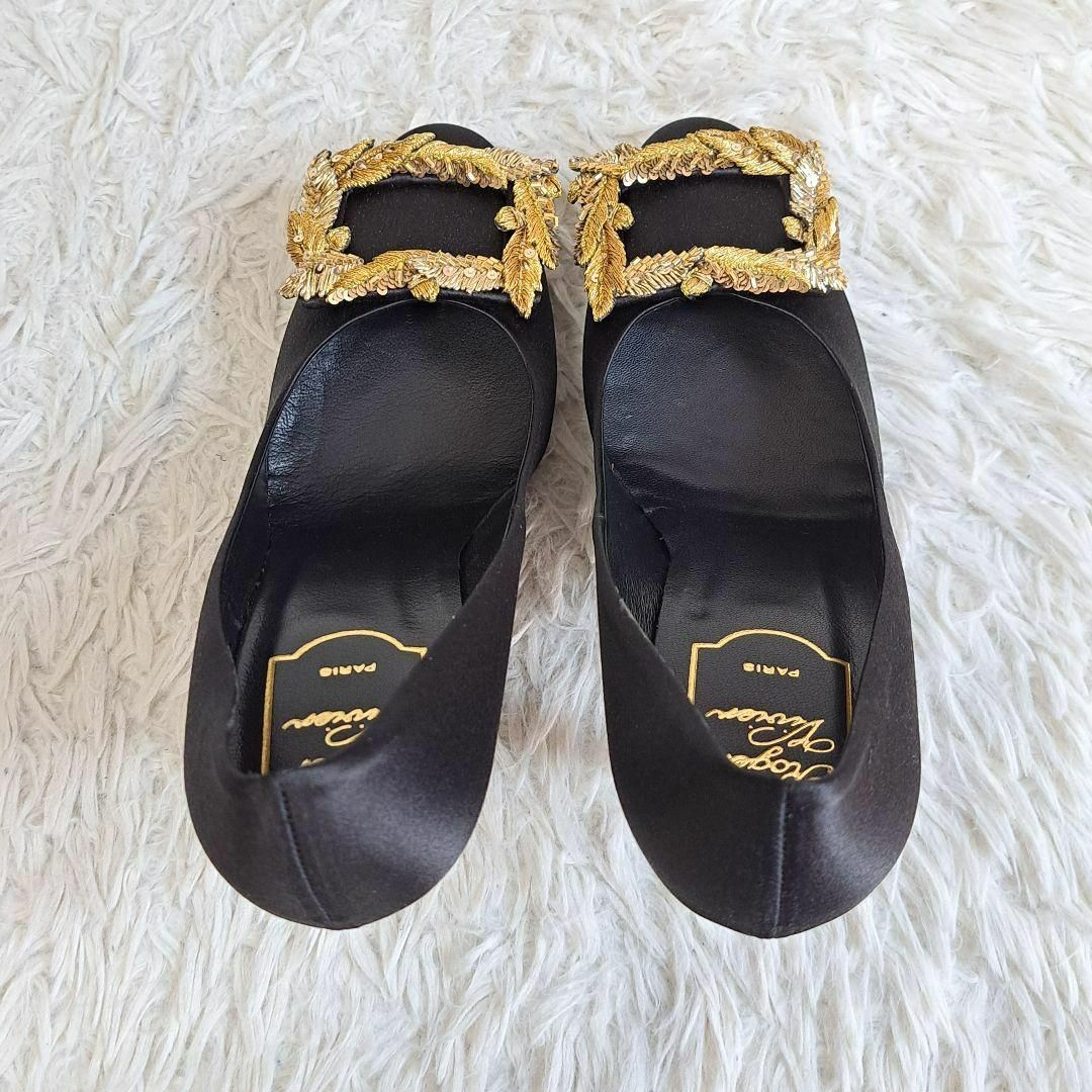ROGER VIVIER - 未使用級✨ロジェヴィヴィエ スクエアバックル ROGER VIVIER - 未使用級✨ロジェヴィヴィエ スクエアバックル