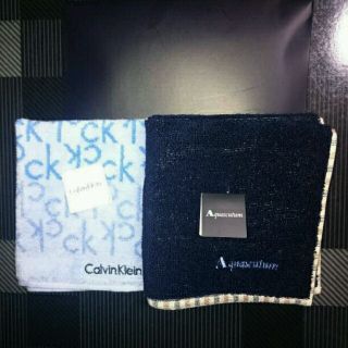 カルバンクライン(Calvin Klein)の新品☆カルバン・クライン他 メンズハンカチ(ハンカチ/ポケットチーフ)