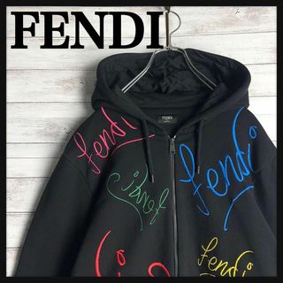 FENDI - 10363【美品・ホログラムタグ付き】フェンディ☆刺繍 FENDI - 10363【美品・ホログラムタグ付き】フェンディ☆刺繍