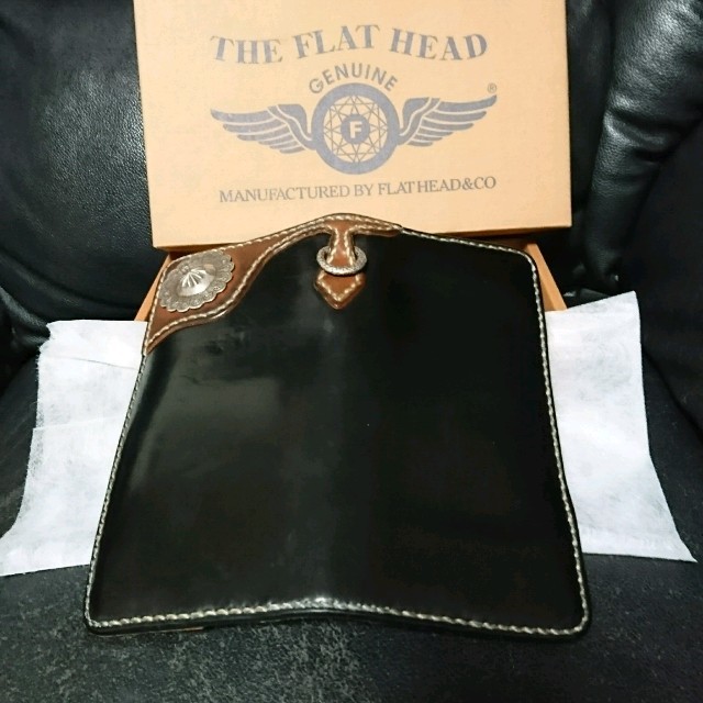 THE FLAT HEAD(フラットヘッド)の専用！フラットヘッド コードバン ウォレット ！ メンズのファッション小物(長財布)の商品写真