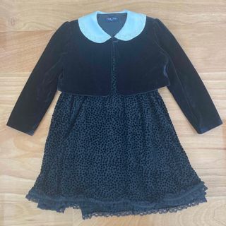 Plum Flulu フォーマル　ワンピース　ボレロセット120 卒園式　入学式(ドレス/フォーマル)