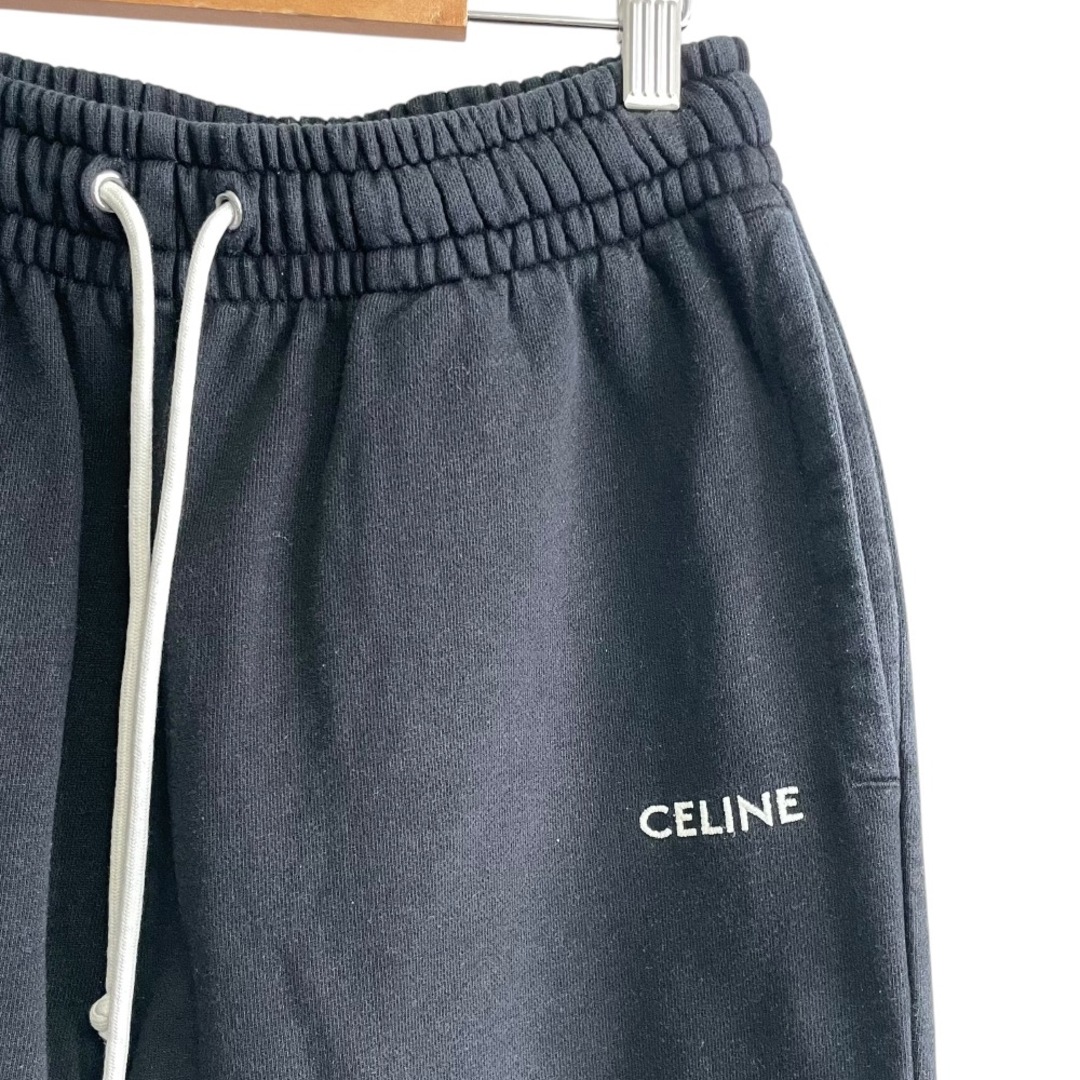 美品 CELINE セリーヌ エディ期 ロゴ刺繍 スウェット ジョガー 美品 CELINE セリーヌ エディ期 ロゴ刺繍 スウェット ジョガー