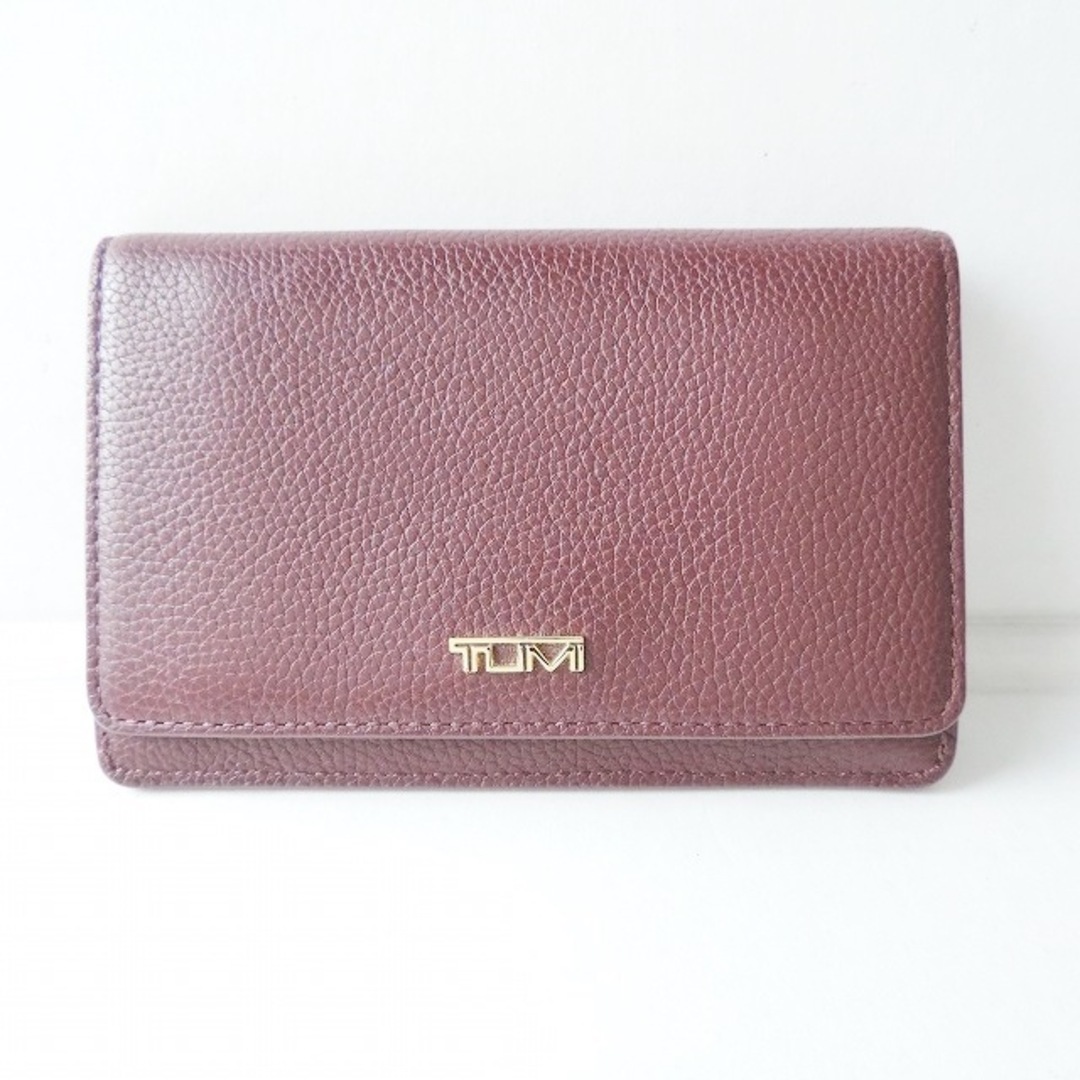 TUMI - TUMI(トゥミ) 2つ折り財布 - ボルドー レザーの通販 by TUMI - TUMI(トゥミ) 2つ折り財布 - ボルドー レザーの通販 by