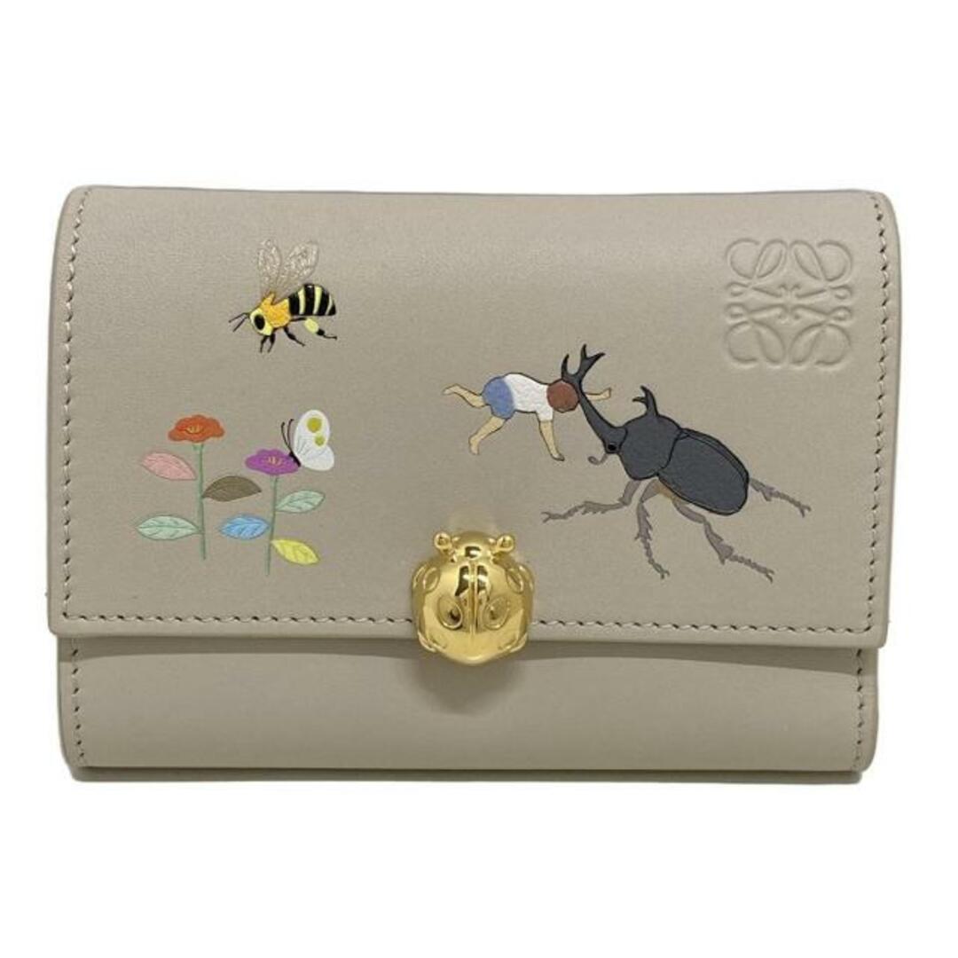 LOEWE(ロエベ) 3つ折り財布美品 スモール バーティカル LOEWE(ロエベ) 3つ折り財布美品 スモール バーティカル
