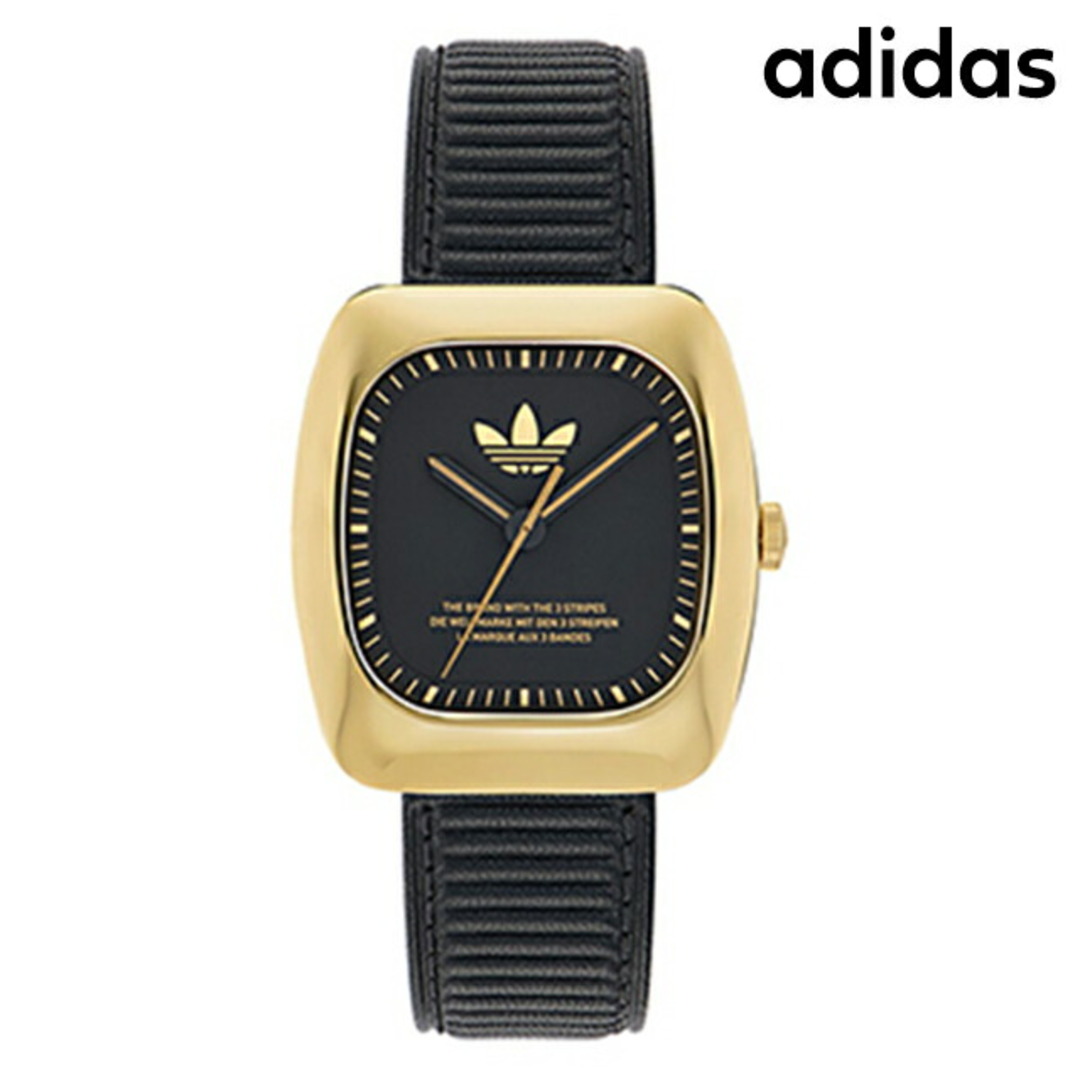 adidas(アディダス)の【新品】アディダス adidas 腕時計 メンズ AOSY24528 クォーツ 電池式 ブラックxブラック アナログ表示 メンズの時計(腕時計(アナログ))の商品写真