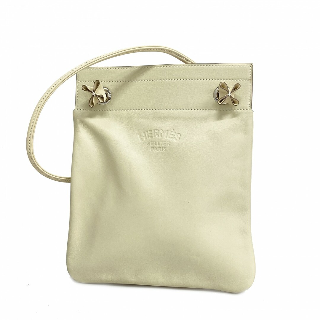 HERMES - 【4te5788】エルメス ショルダーバッグ アリーヌミニ スイフト クレ シルバー金具 Y刻印【中古】レディース