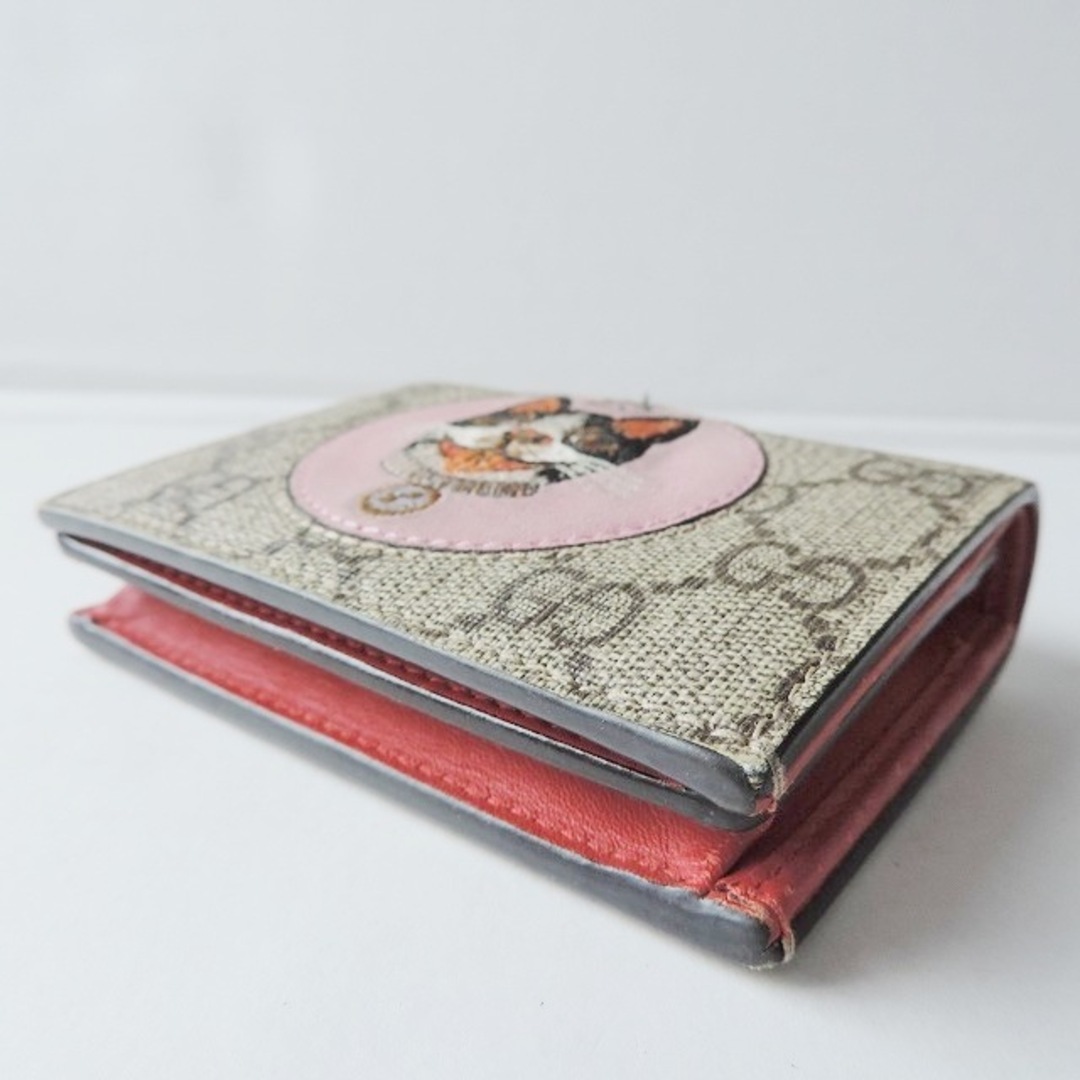 GUCCI(グッチ) 2つ折り財布 GGスプリーム ボスコ アップリケ GUCCI(グッチ) 2つ折り財布 GGスプリーム ボスコ アップリケ