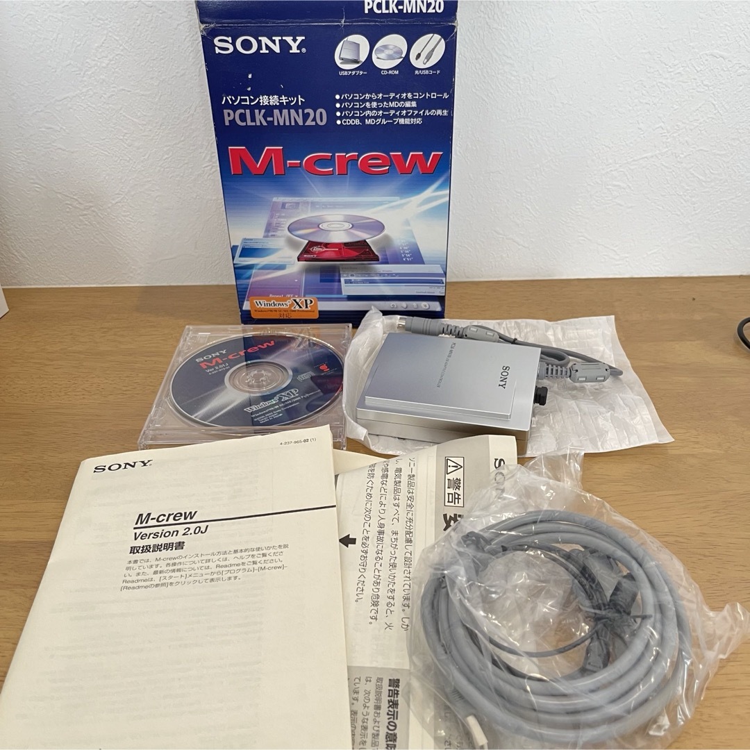 SONY M-crew パソコン接続用キット PCLK-MN20 SONY M-crew パソコン接続用キット PCLK-MN20