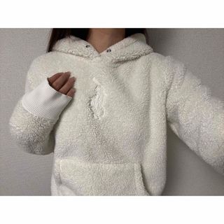 POLO RALPH LAUREN(パーカー ・ ホワイト/白色系)のフリマ POLO RALPH LAUREN(パーカー ・ ホワイト/白色系)のフリマ