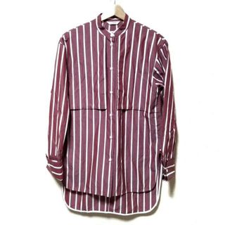 CINOH - CINOH クロップド ストライプシャツの通販|ラクマ CINOH - CINOH クロップド ストライプシャツの通販|ラクマ