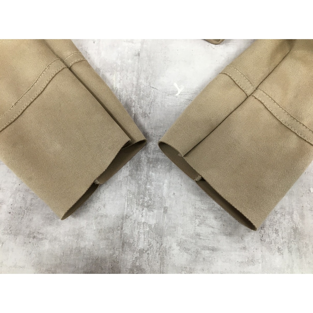ZARA - ZARA ザラ フェイクスエード ロングコート【4435-004】の ZARA - ZARA ザラ フェイクスエード ロングコート【4435-004】の