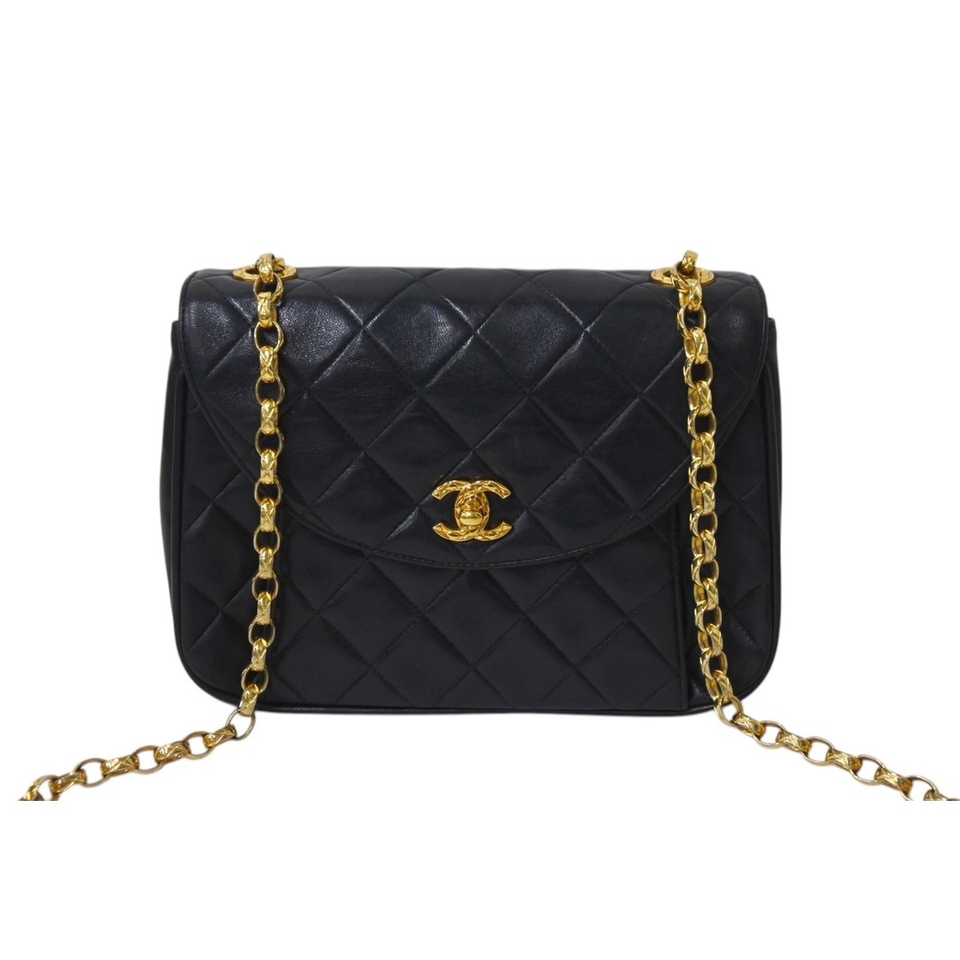 中古】【美品】CHANEL シャネル キルティングチェーンショルダー 中古】【美品】CHANEL シャネル キルティングチェーンショルダー