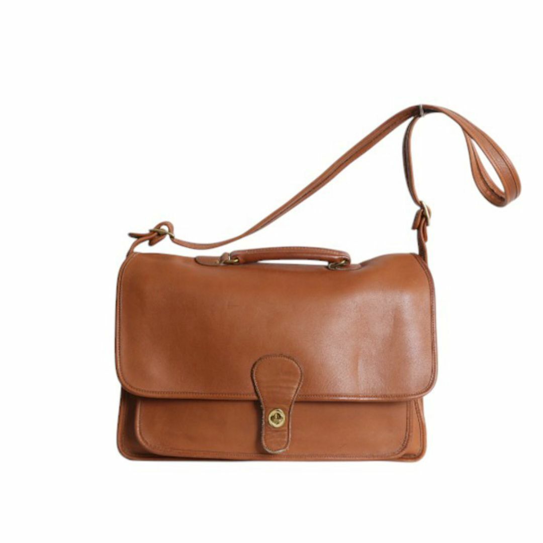 USA製 オールドコーチ 本革 レザー 2way レザーバッグ / COACH USA製 オールドコーチ 本革 レザー 2way レザーバッグ / COACH