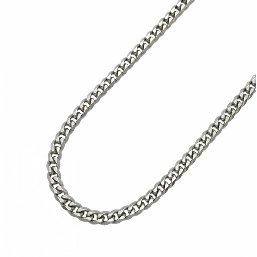 【4khr178】喜平 ネックレス Pt850 プラチナ 6面 シングル 53.4cm 49.9g キヘイ【中古】メンズ レディース ユニセックス
