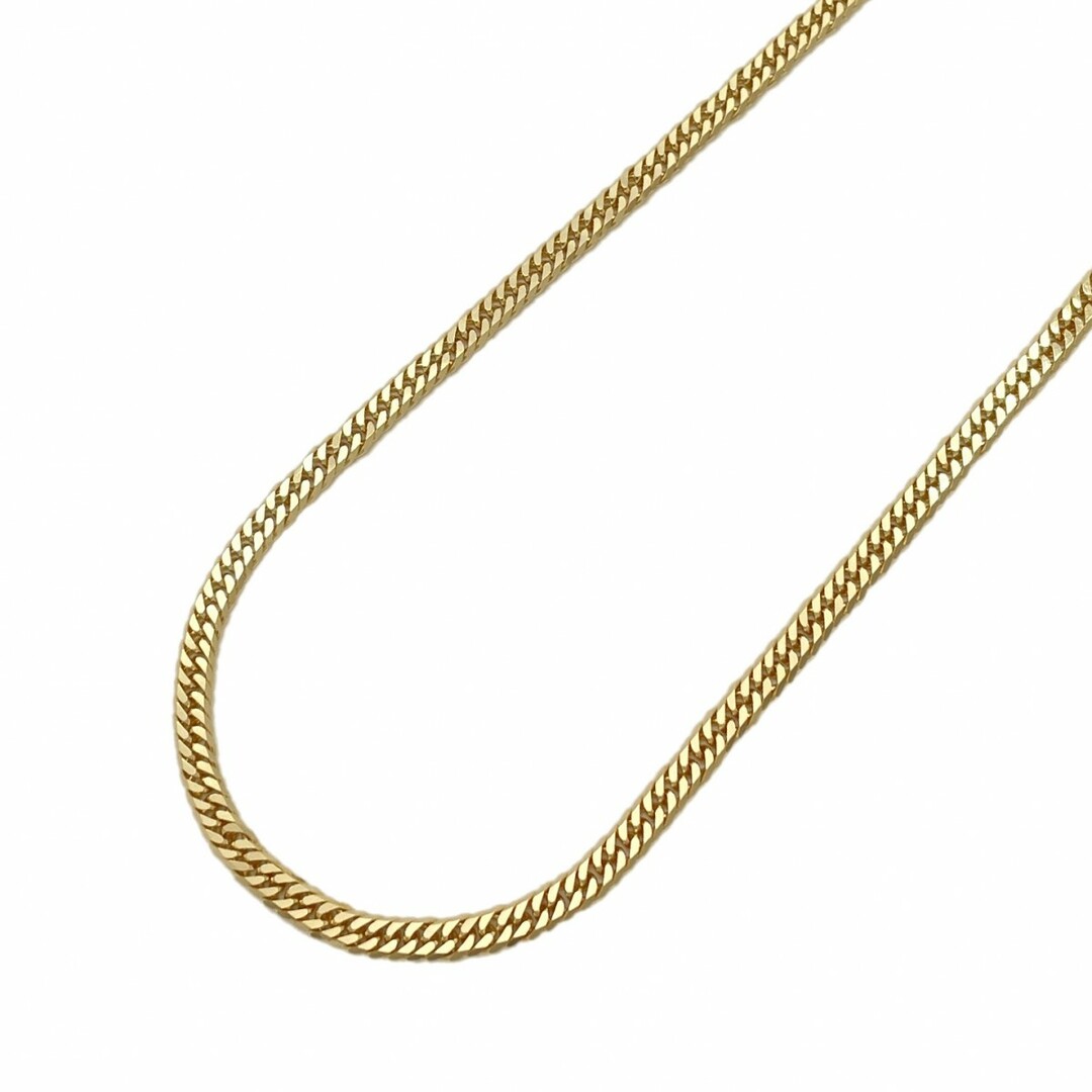 【4khs010】喜平 ネックレス K18 ゴールド 6面 ダブル 45.5cm 11.9g キヘイ 18金【中古】メンズ レディース ユニセックス