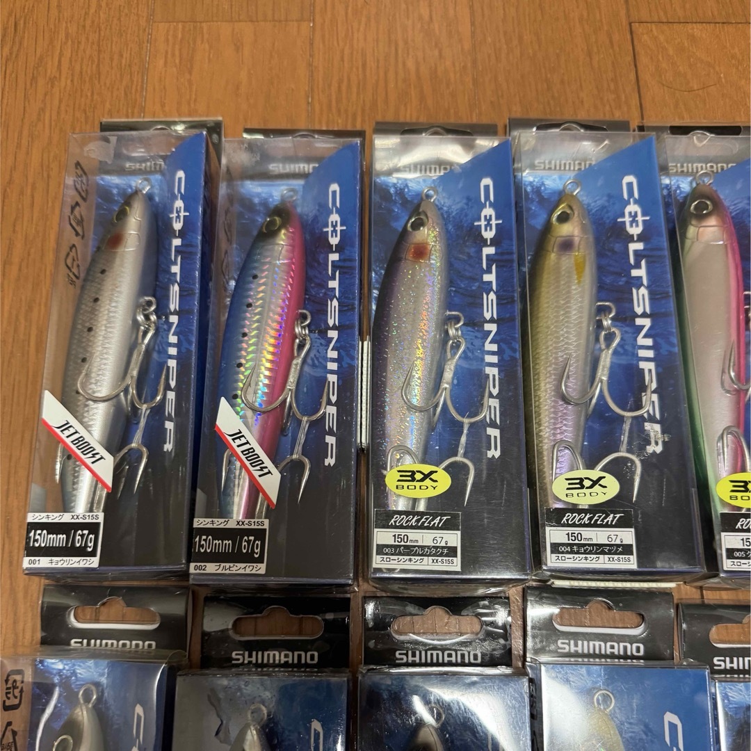 SHIMANO COLT SNIPER メタルジグ 13個セット SHIMANO COLT SNIPER メタルジグ 13個セット