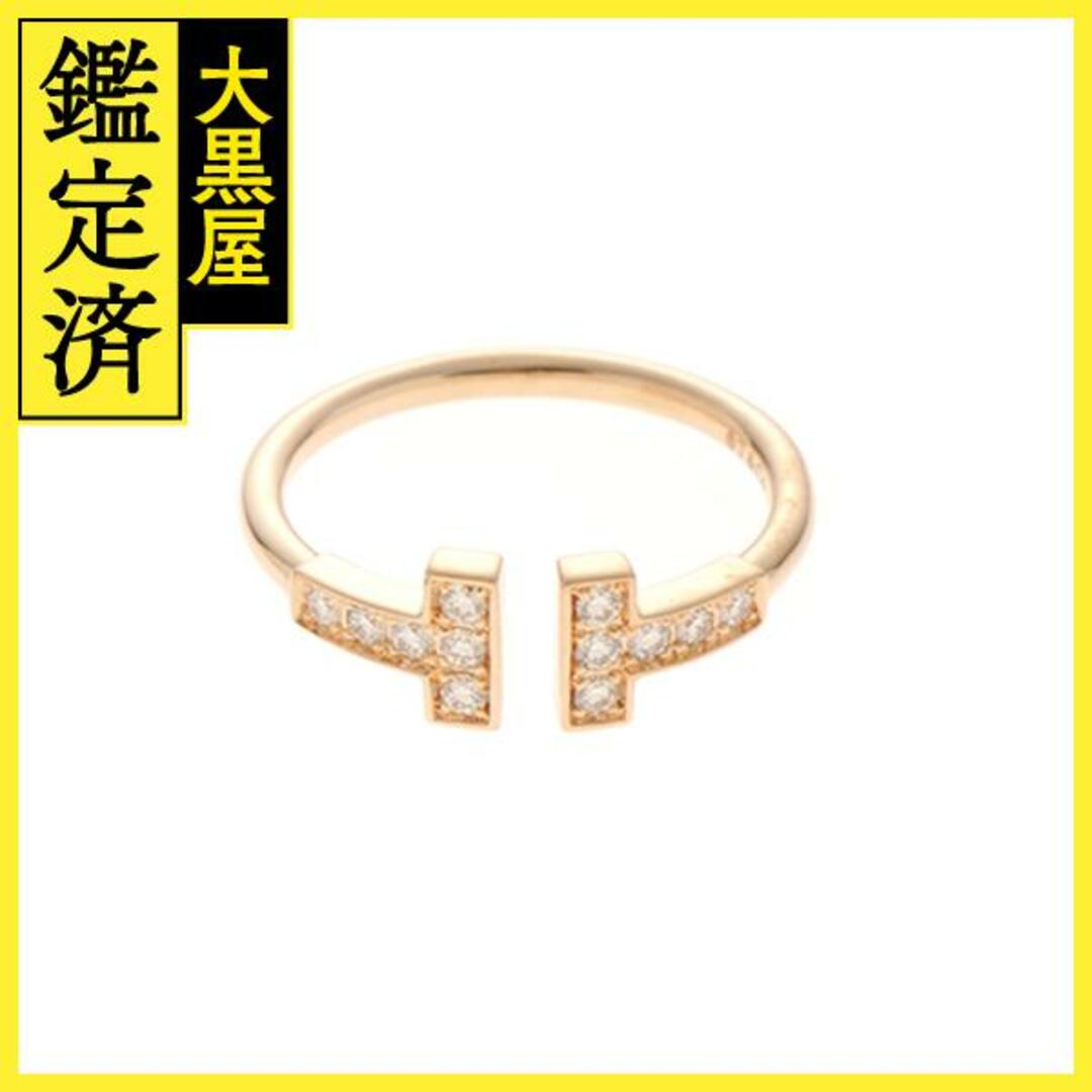Tiffany & Co. - ティファニー ジュエリー　Tワイヤー 　リング　K18ピンクゴールド　ダイヤモンド　7号 【430】