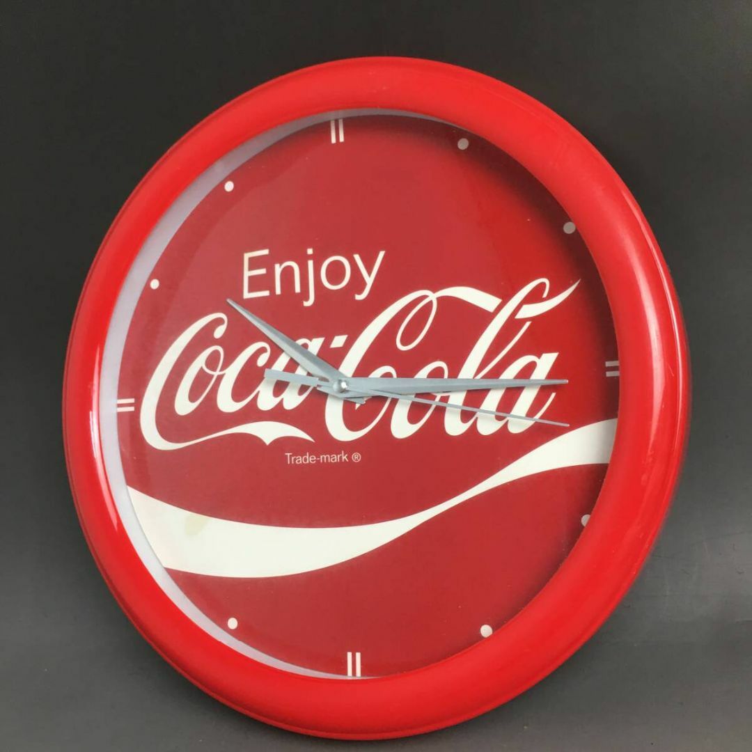 コカ・コーラ - Enjoy コカ・コーラ 時計 壁掛け ノベルティ コカ・コーラ - Enjoy コカ・コーラ 時計 壁掛け ノベルティ