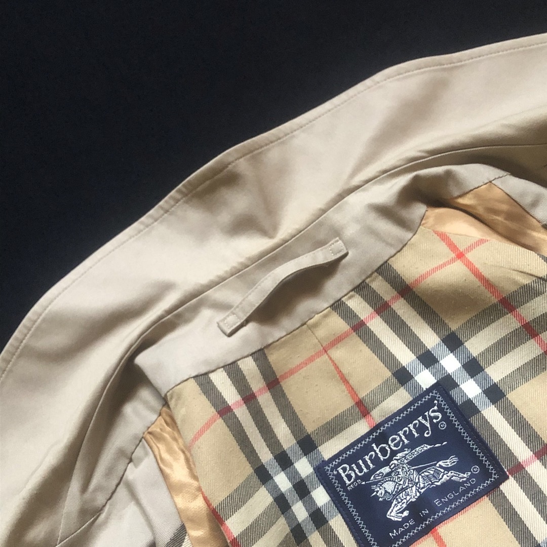 BURBERRY - 極美品 イングランド製 burberrys ステンカラー BURBERRY - 極美品 イングランド製 burberrys ステンカラー