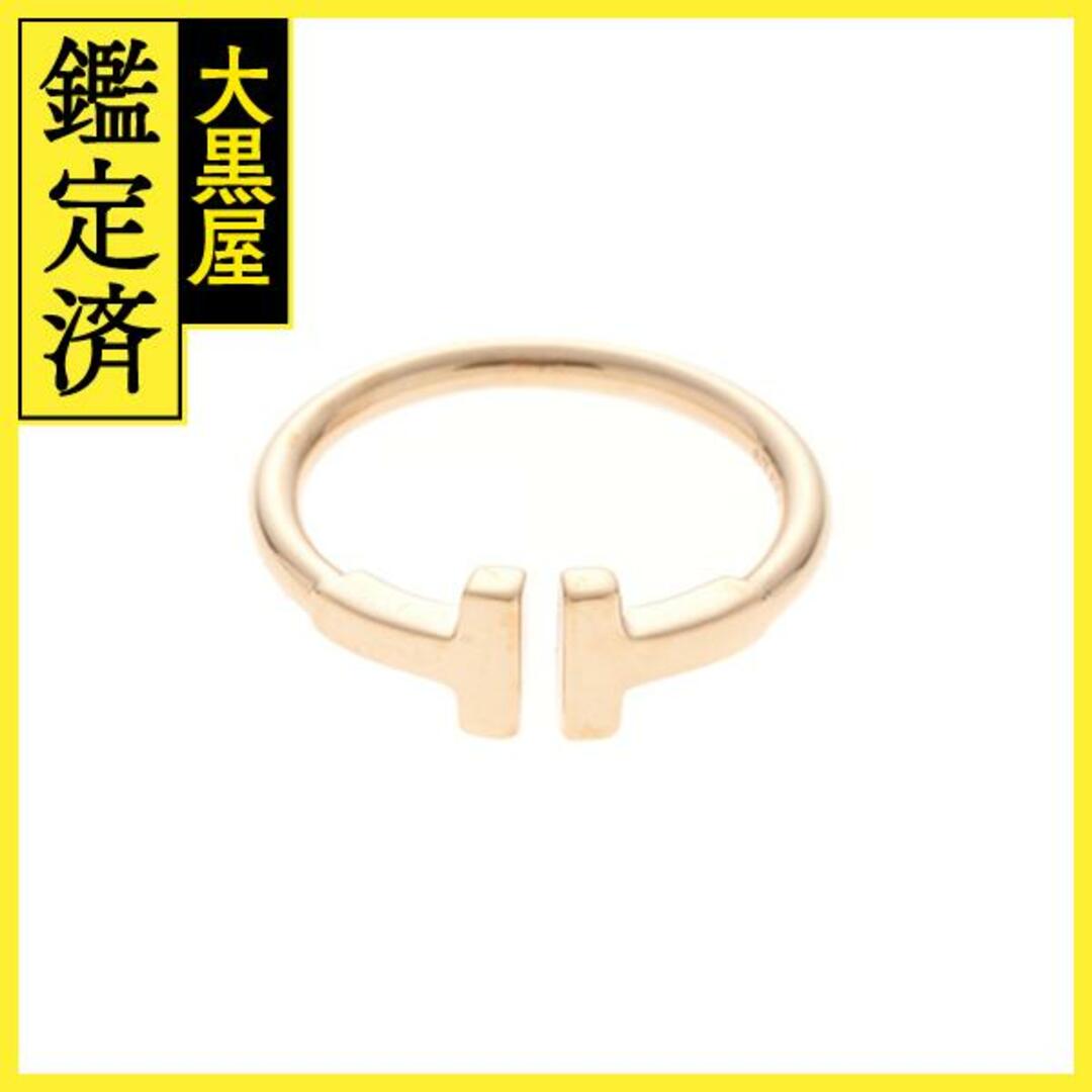 Tiffany & Co. - ティファニー ジュエリー　Tワイヤー 　リング　K18ピンクゴールド　7.5号 60147356 【430】