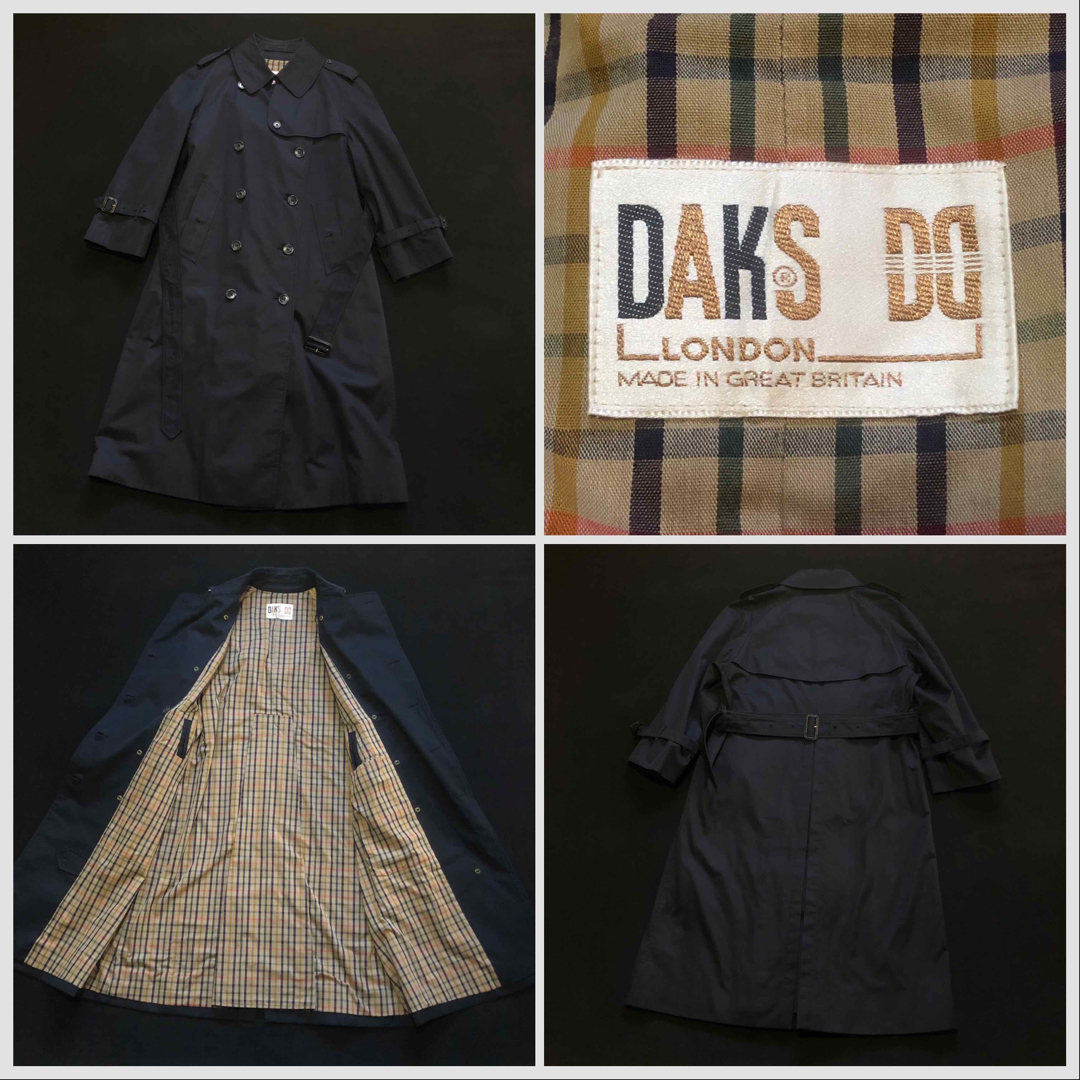 DAKS - 極美品 英国製 DAKS london レディース トレンチコート DAKS - 極美品 英国製 DAKS london レディース トレンチコート