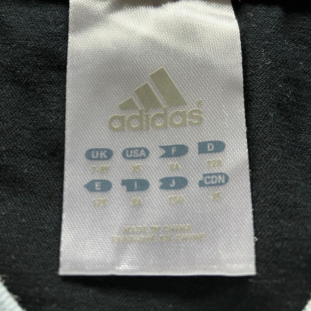 adidas(アディダス)のadidas アディダス｜長袖Tシャツ　ロンT　120・ブラック キッズ/ベビー/マタニティのキッズ服女の子用(90cm~)(Tシャツ/カットソー)の商品写真