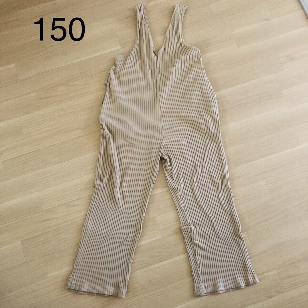 UNIQLO(ユニクロ)のユニクロ　サロペット　150 キッズ/ベビー/マタニティのキッズ服女の子用(90cm~)(パンツ/スパッツ)の商品写真
