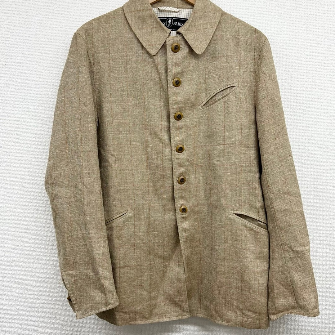 極美品 レア ARNYS Paris アルニス リネン 麻 ジャケット 極美品 レア ARNYS Paris アルニス リネン 麻 ジャケット