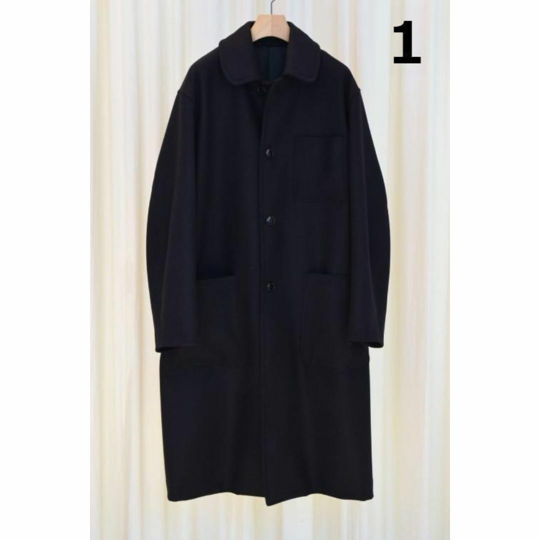 COMOLI - 未使用 COMOLI 24AW ウールカシミヤ ミリタリーコート 1