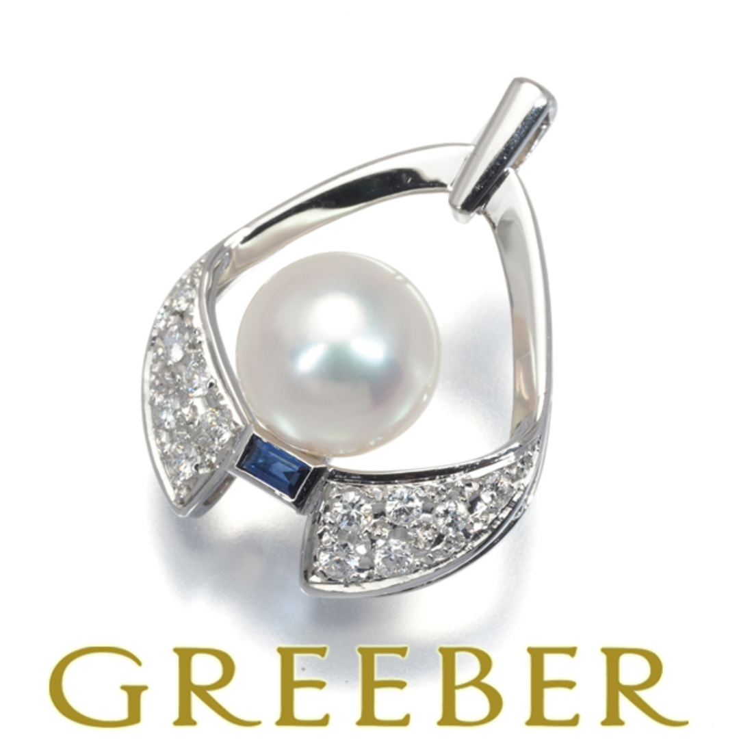 MIKIMOTO ミキモト パール 真珠 ダイヤモンド ペンダントトップ