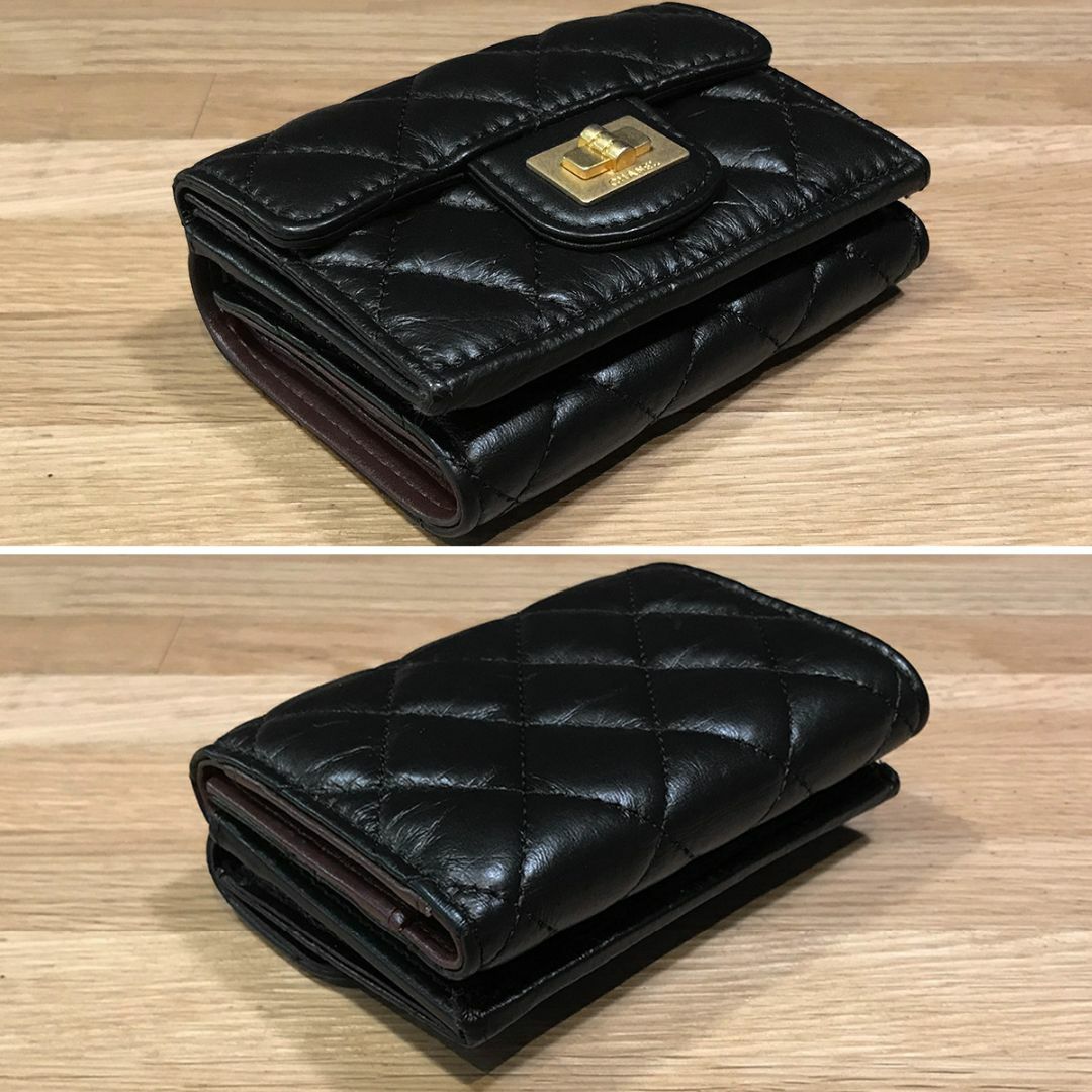 CHANEL - 新品未使用 シャネル 2.55 マトラッセ 3つ折り財布 CHANEL - 新品未使用 シャネル 2.55 マトラッセ 3つ折り財布