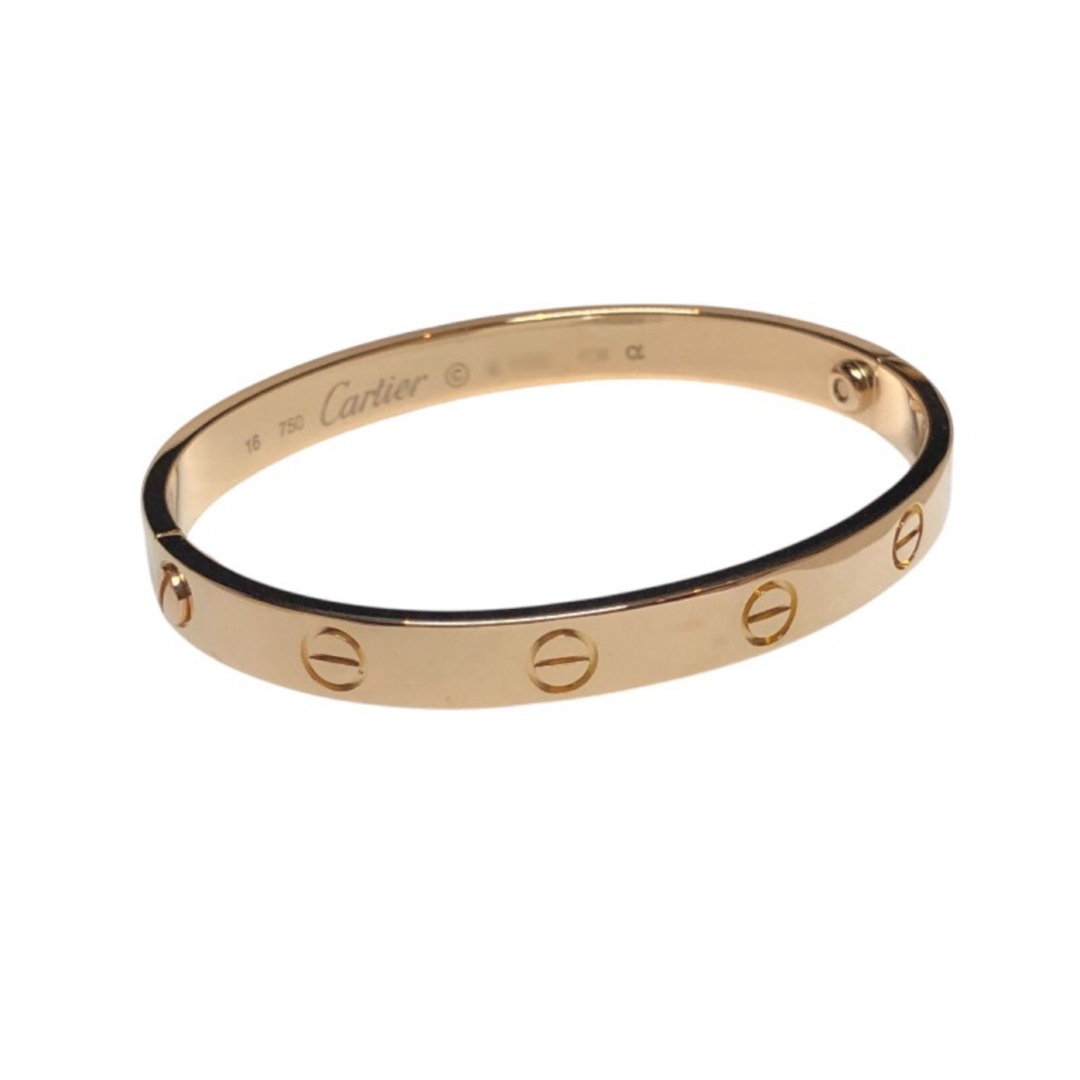 Cartier - 　カルティエ Cartier ラブブレス K18ピンクゴールド ジュエリー