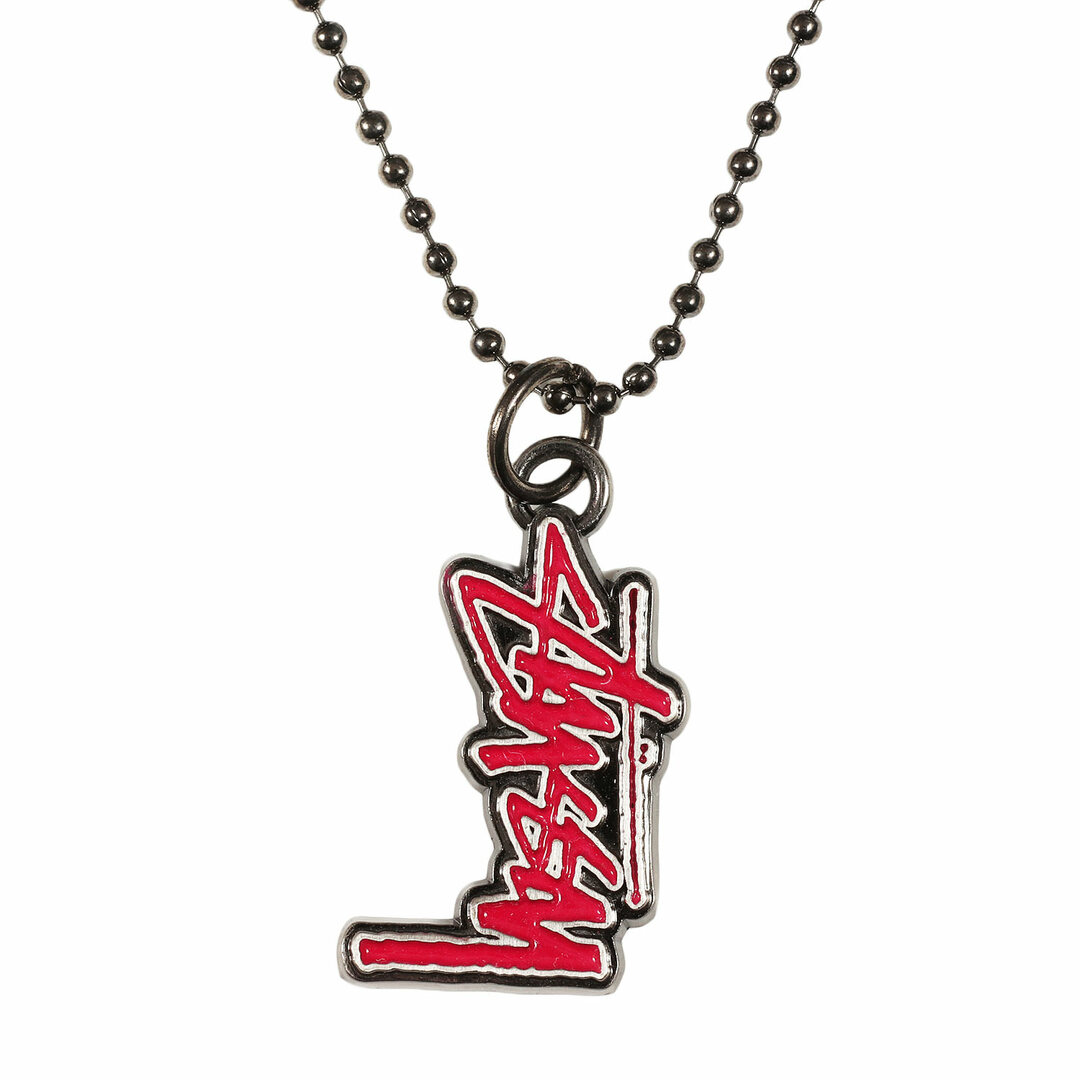 STUSSY - 新品 STUSSY ステューシー ストックロゴ ネックレス STUSSY - 新品 STUSSY ステューシー ストックロゴ ネックレス